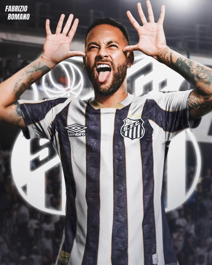 Neymar retourne à la maison : un retour historique à Santos