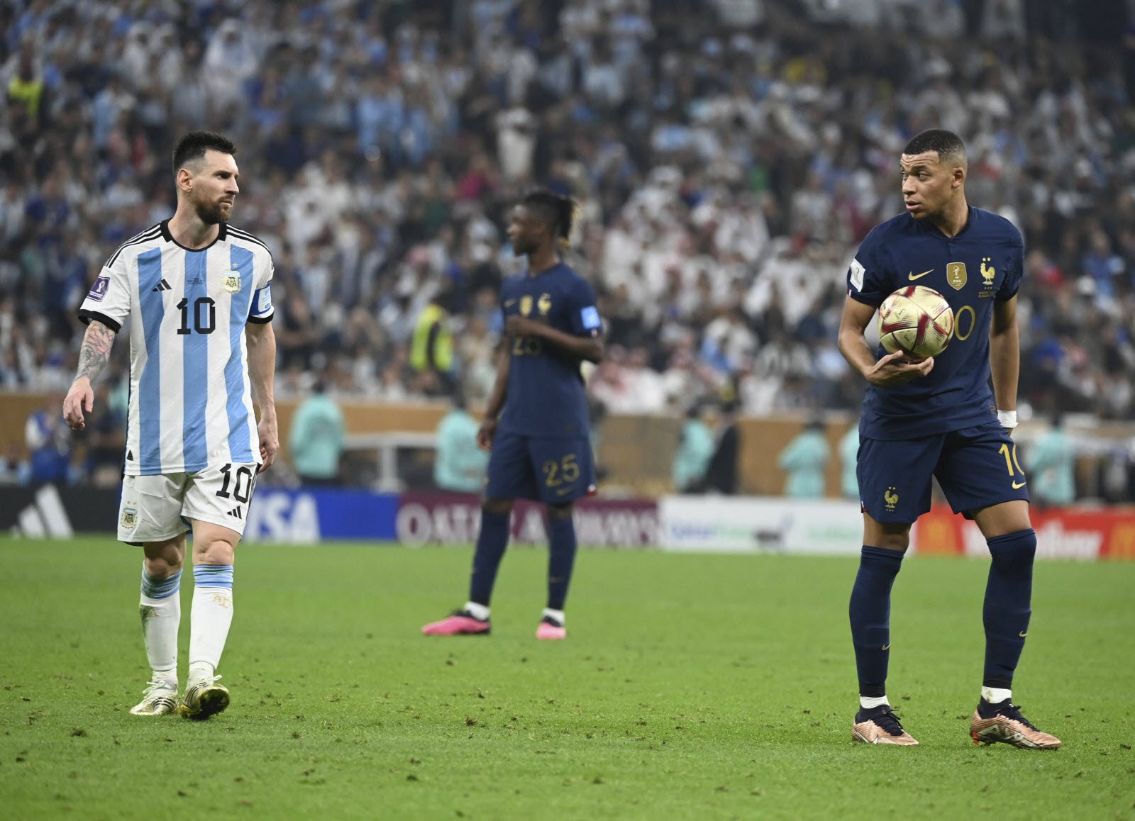 Javier Pastore évoque la finale de la Coupe du Monde avec Mbappé